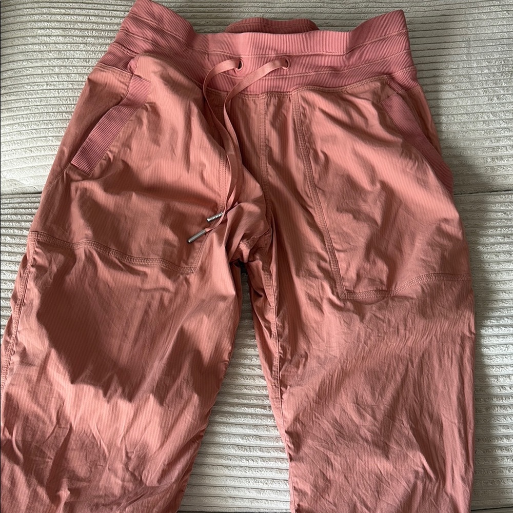 Lululemon Dance studio pants pink clay